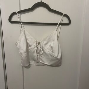 Cotton Candy LA Tie Front Top